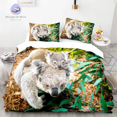 Housse de Couette Famille de Koala